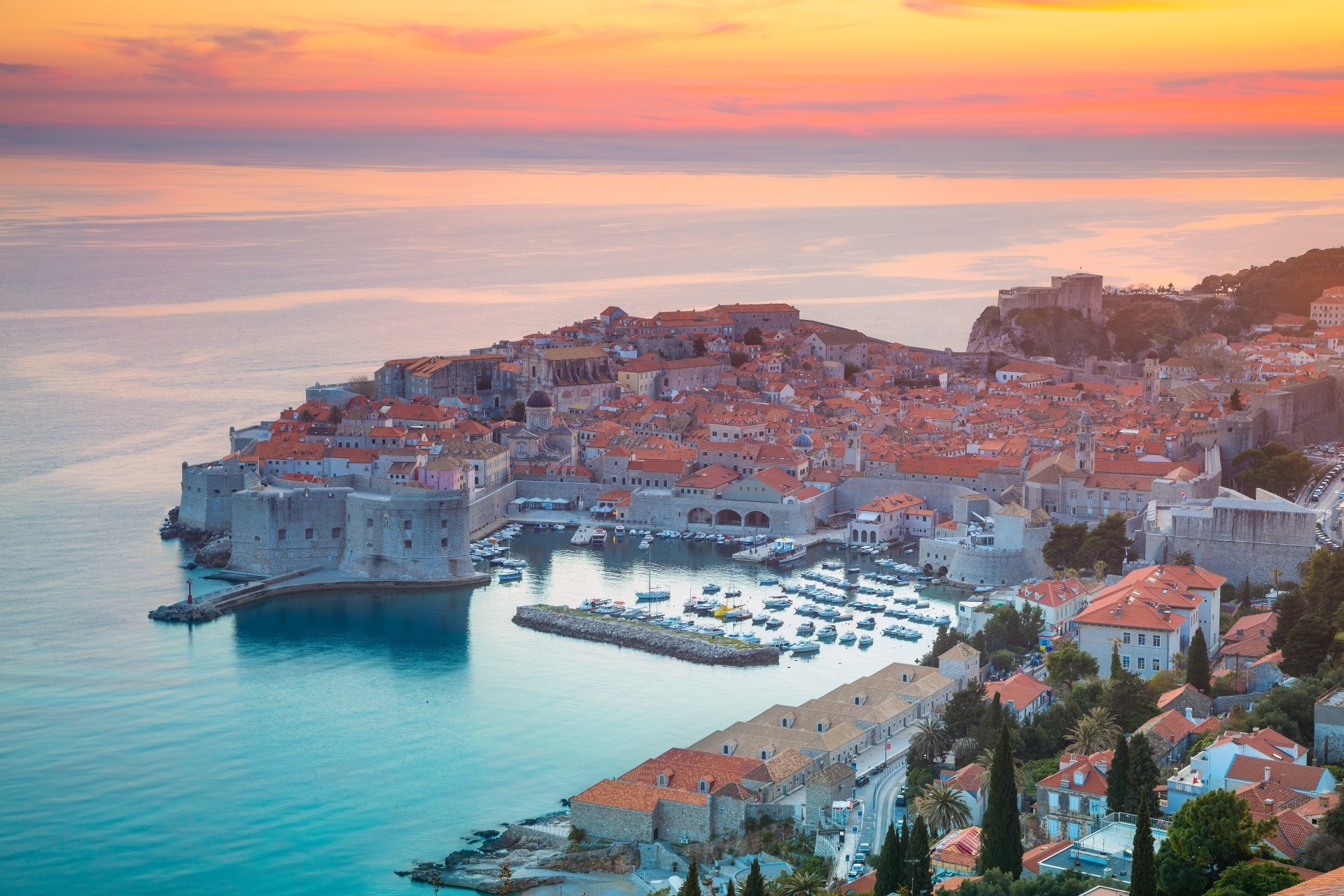 Dubrovnik panorama view