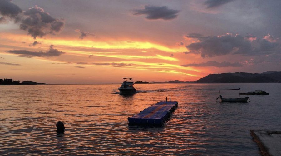 sunset panorama dubrovnik boat adventure