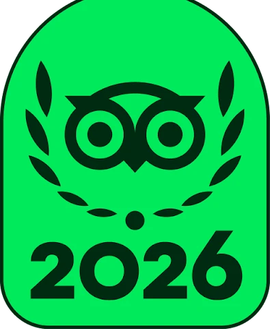 Značka nagrade TripAdvisor Travellers' Choice 2026