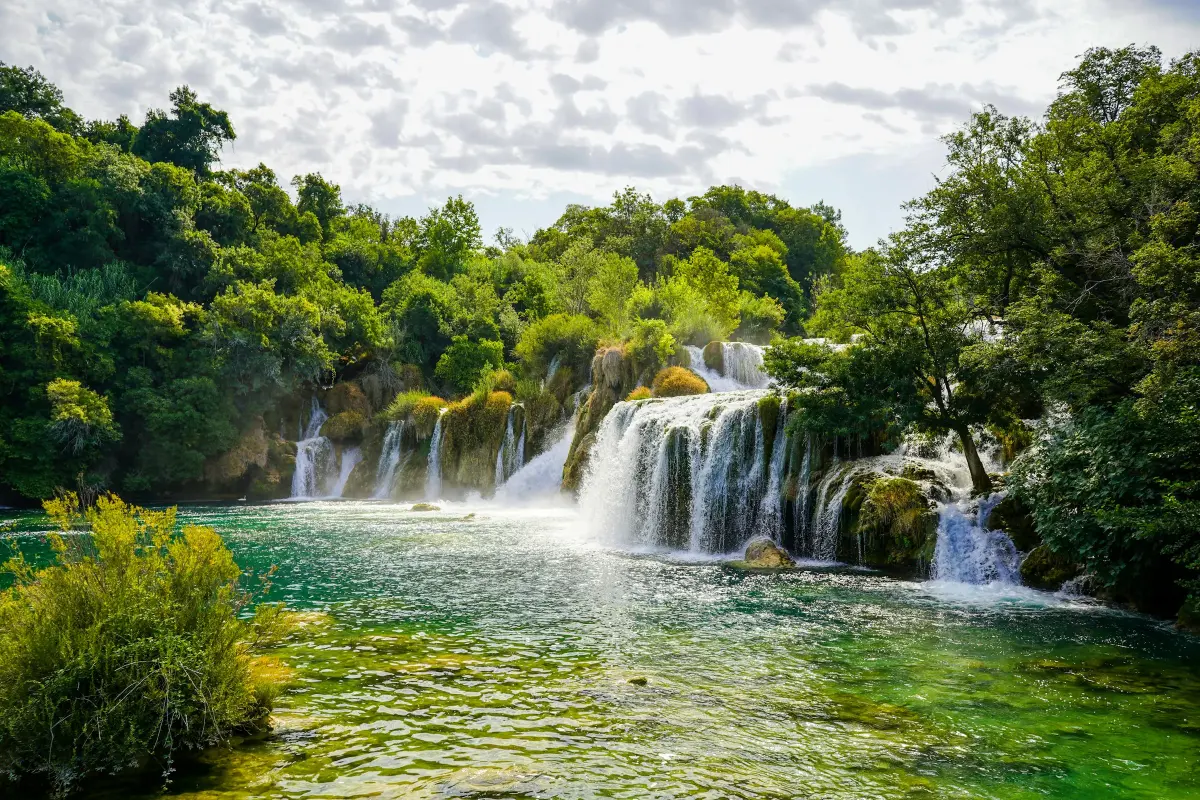 Waterfalls in Krka National Park