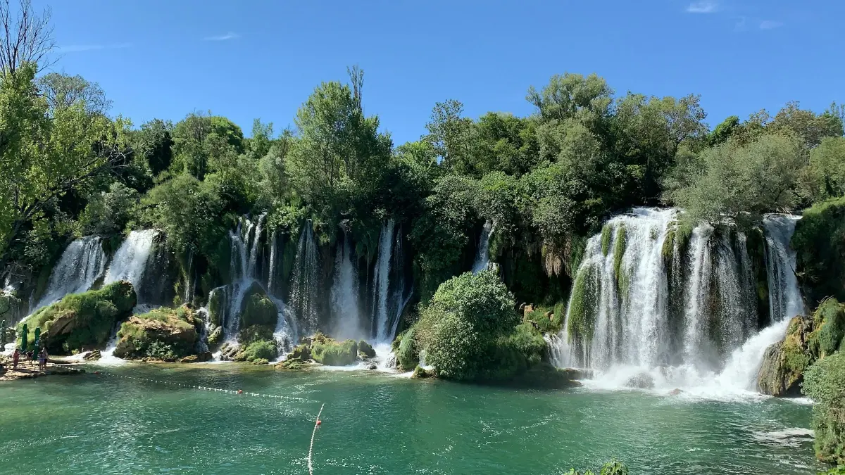 Kravice waterfalls in Herzegovina