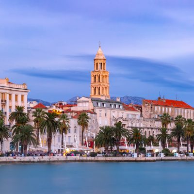 Split View From Adriatic Sea