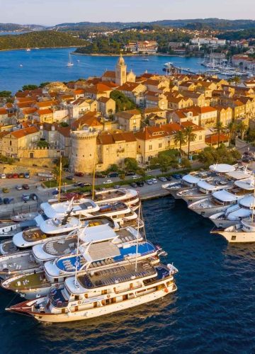 Harbour in Korcula