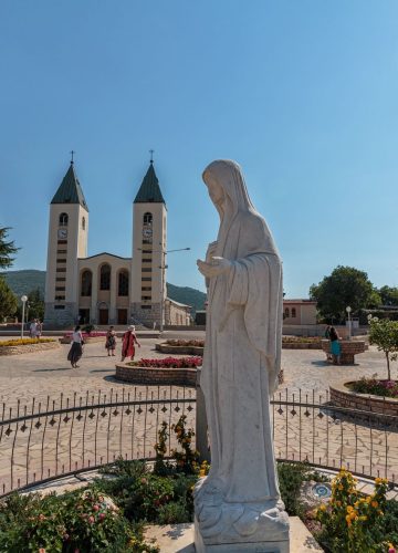 Statue in Medjugorje